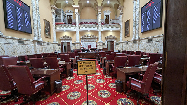 Check for A Nation Begins: The Maryland Statehouse at 250 airing on a public television station near you!